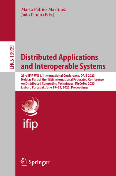 Produktbild: Distributed Applications and Interoperable Systems