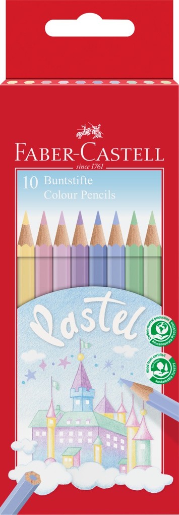 Produktbild: Faber-Castell Buntstifte Classic Colour Pastell 10er Set