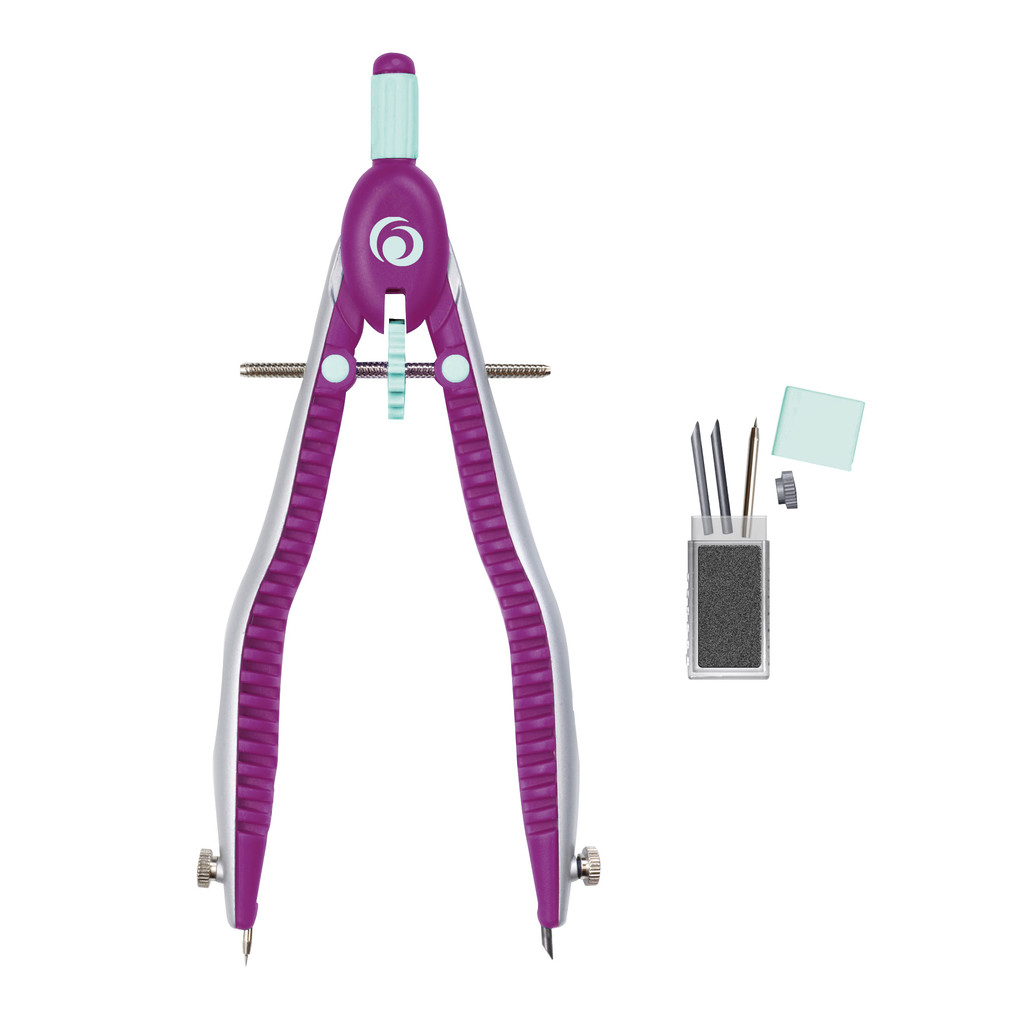 Produktbild: Herlitz Schnellverstell-Zirkel my.pen, lila/minze