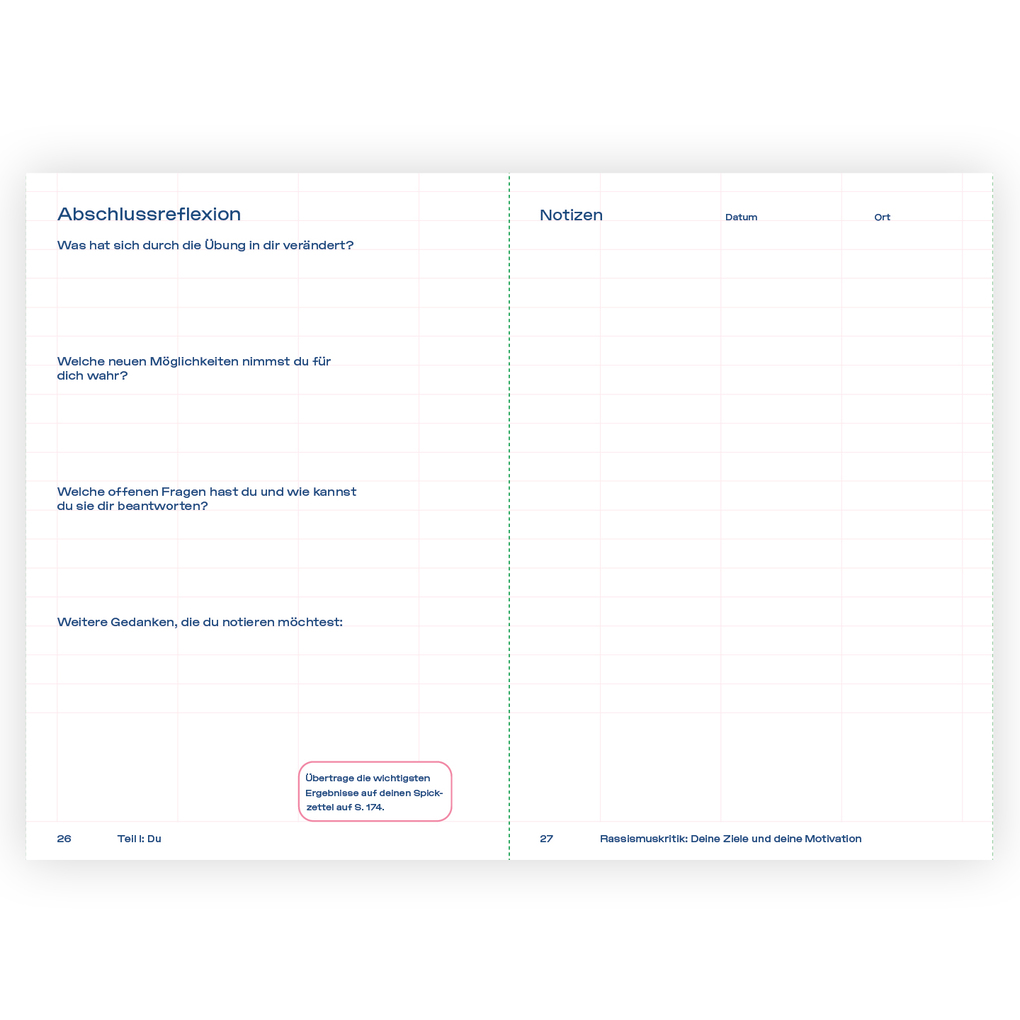 Weitere Ansicht: Mein Workbook zu Rassismus. | Josephine Apraku