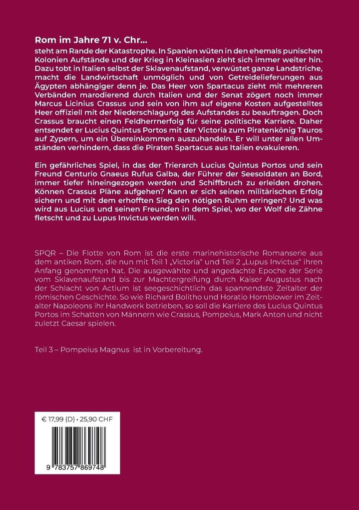 Weitere Ansicht: SPQR - Die Flotte von Rom | Sascha Rauschenberger