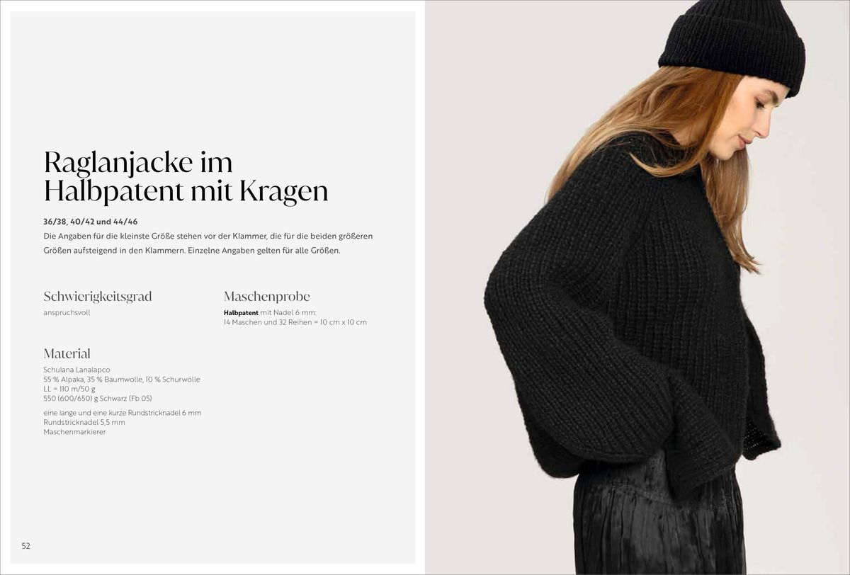 Weitere Ansicht: Ganz in Schwarz - Mode und Accessoires stricken in der edelsten Farbe der Welt | Claudia Laermann