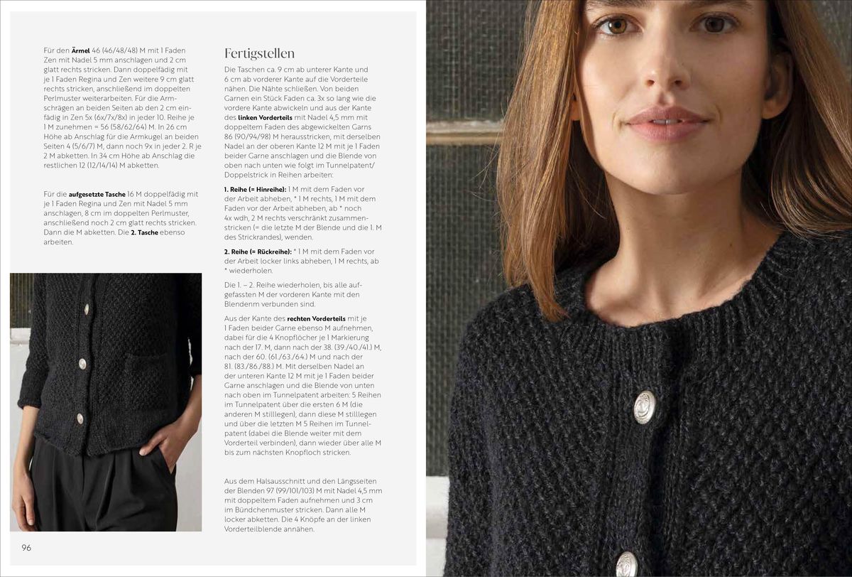 Weitere Ansicht: Ganz in Schwarz - Mode und Accessoires stricken in der edelsten Farbe der Welt | Claudia Laermann
