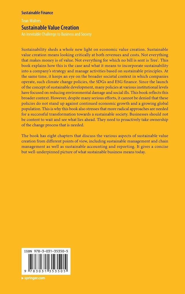 Weitere Ansicht: Sustainable Value Creation | Teun Wolters