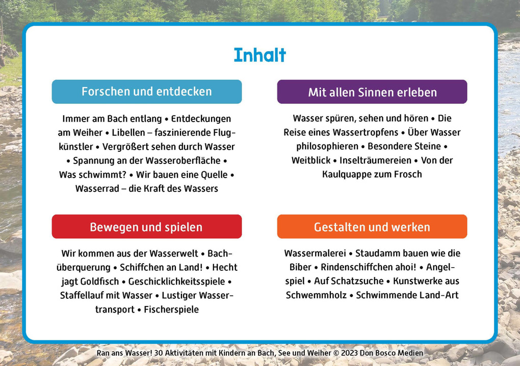 Weitere Ansicht: Ran ans Wasser! | Monika Bezdek, Petra Bezdek