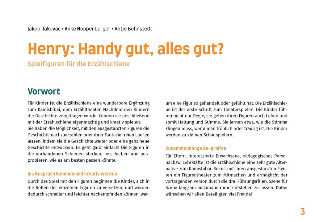 Weitere Ansicht: Henry: Handy gut, alles gut? Erzählschienen-Figurenset | Jakob Ilakovac, Anke Noppenberger