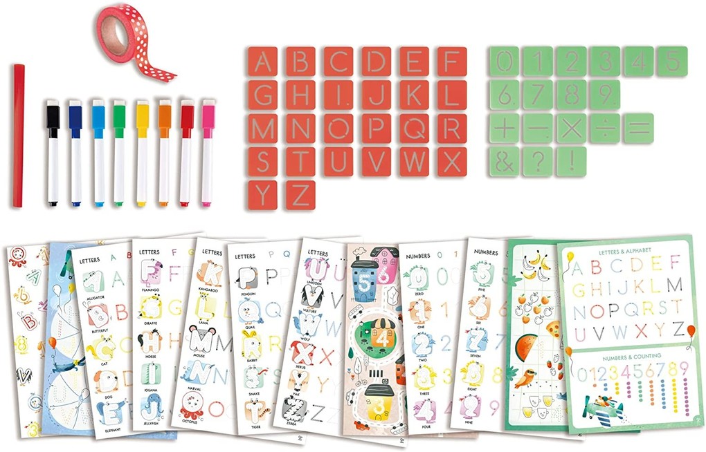 Weitere Ansicht: Hape - ABC und Zahlen Schablonen
