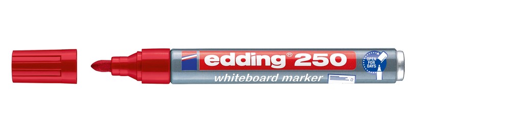 Weitere Ansicht: Edding Whiteboardmarker 250 rot