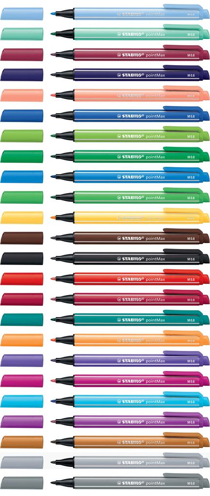 Weitere Ansicht: STABILO Filzstifte pointMax 8er Set
