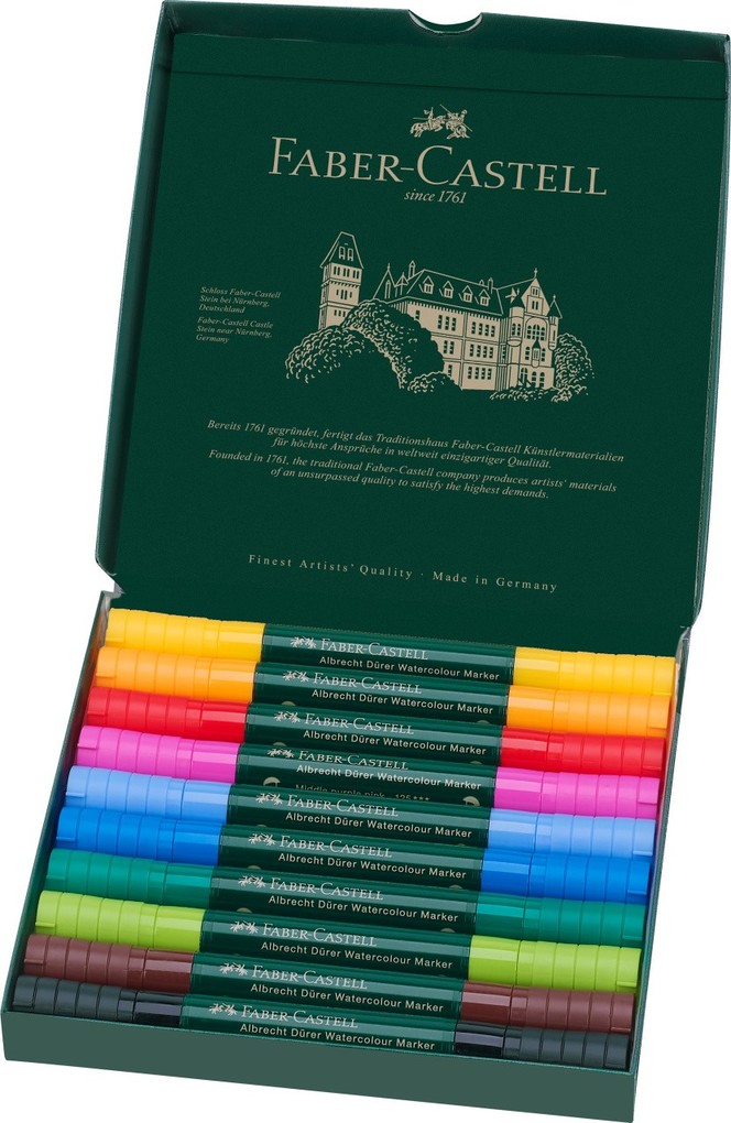 Weitere Ansicht: Faber-Castell Aquarellmarker Albrecht Dürer, 10er Set