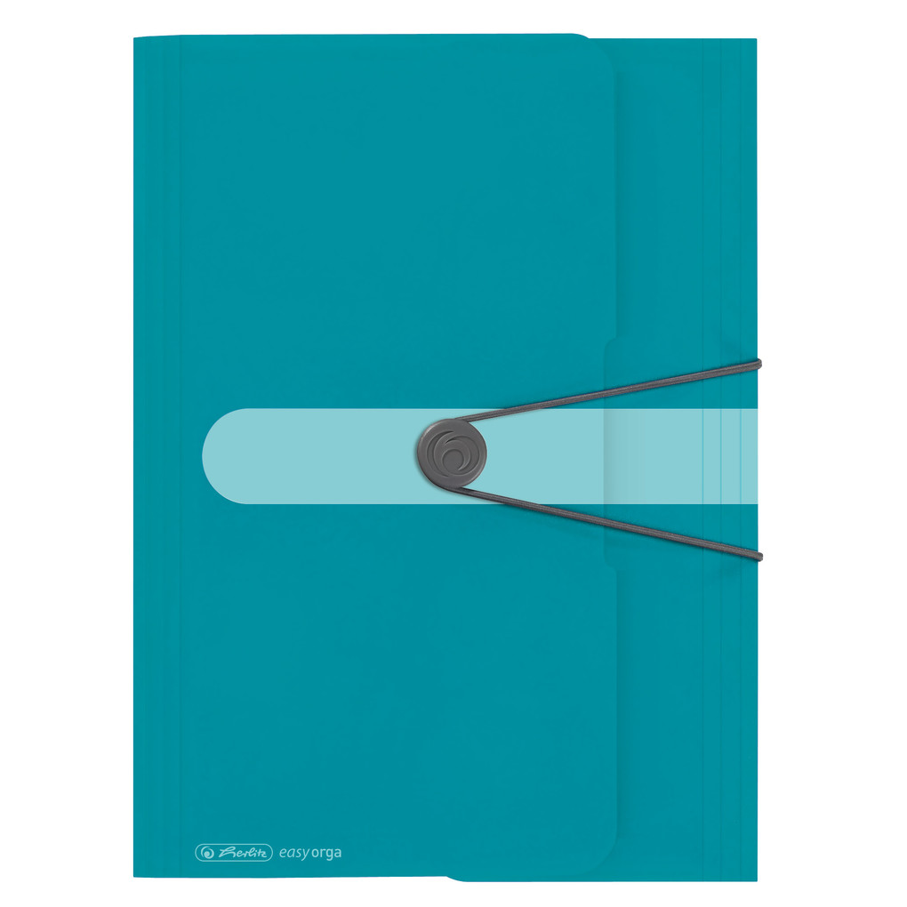 Weitere Ansicht: Herlitz Gummizugmappe A4 caribbean turquoise