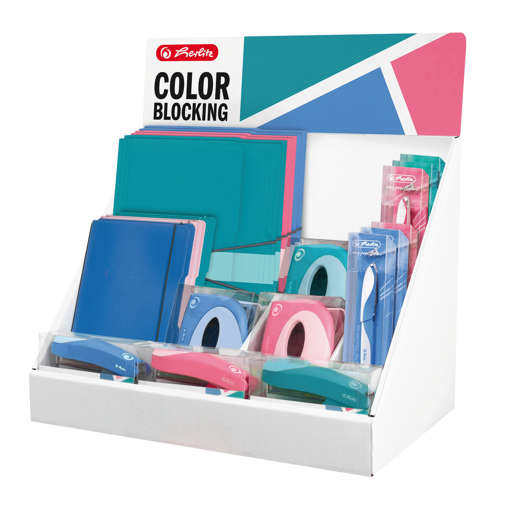 Weitere Ansicht: Herlitz Gummizugmappe A4 caribbean turquoise