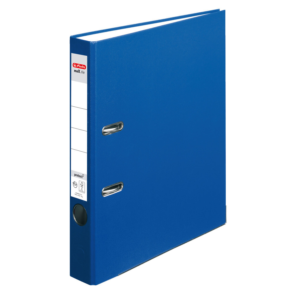 Weitere Ansicht: Herlitz Ordner maX.file protect A4 5cm blau