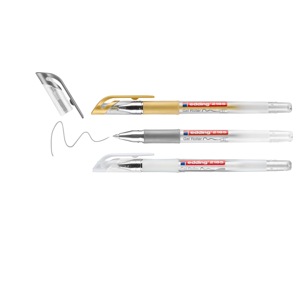 Weitere Ansicht: Edding Gelroller 2185 metallic 3er Set