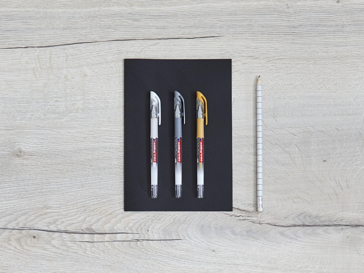 Weitere Ansicht: Edding Gelroller 2185 metallic 3er Set