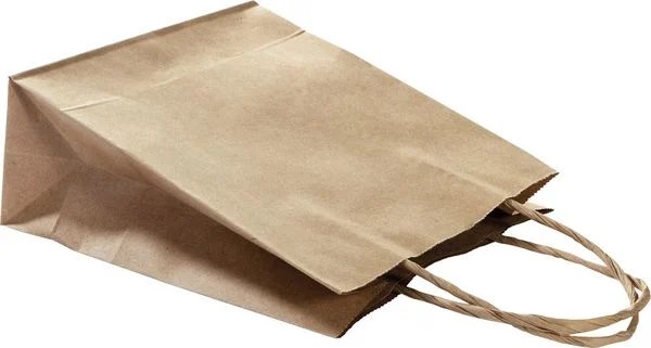 Weitere Ansicht: Folia Papiertüten, Geschenktüten 125g/m² Kraftpapier, 20 Stück natur