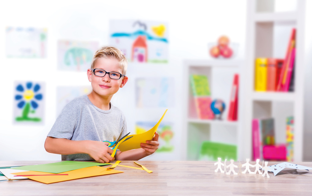 Weitere Ansicht: Pelikan Schere griffix Schule, Neon Fresh Blue, Rechtshänder, Spitz 15cm