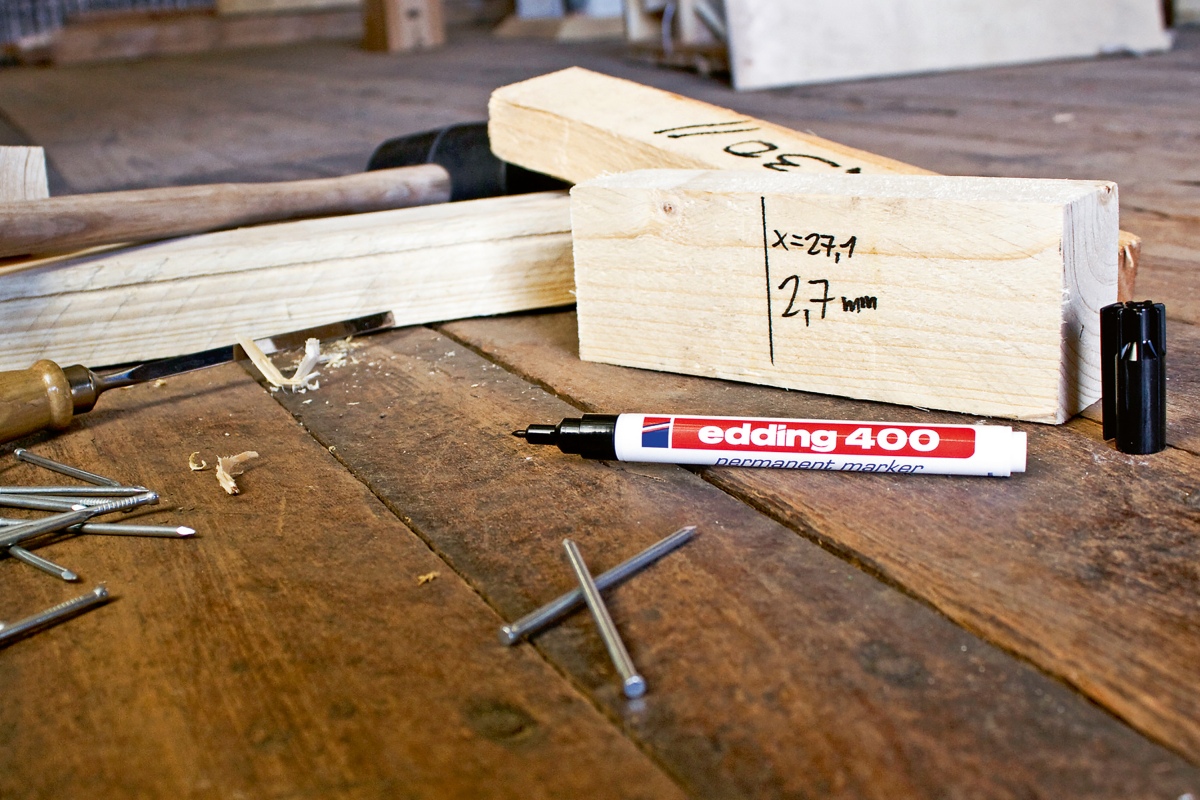 Weitere Ansicht: Edding Marker Permanent schwarz