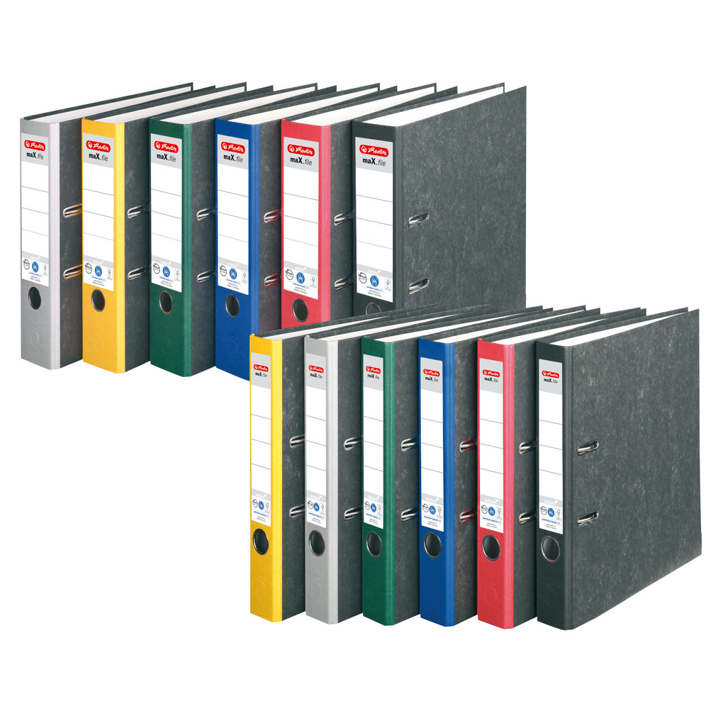 Weitere Ansicht: Herlitz Ordner maX.file nature A4 5cm schwarz
