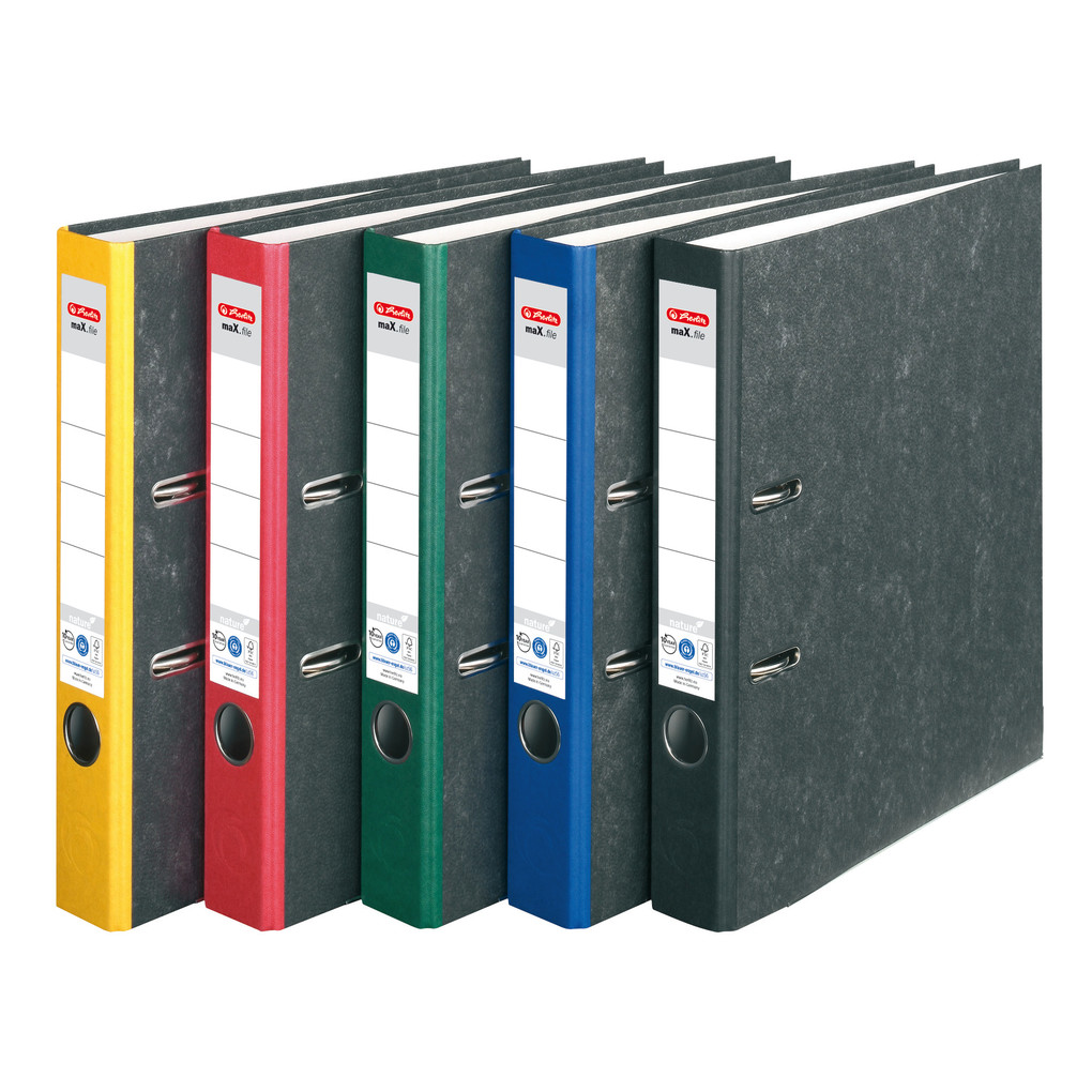 Weitere Ansicht: Herlitz Ordner maX.file nature A4 5cm schwarz