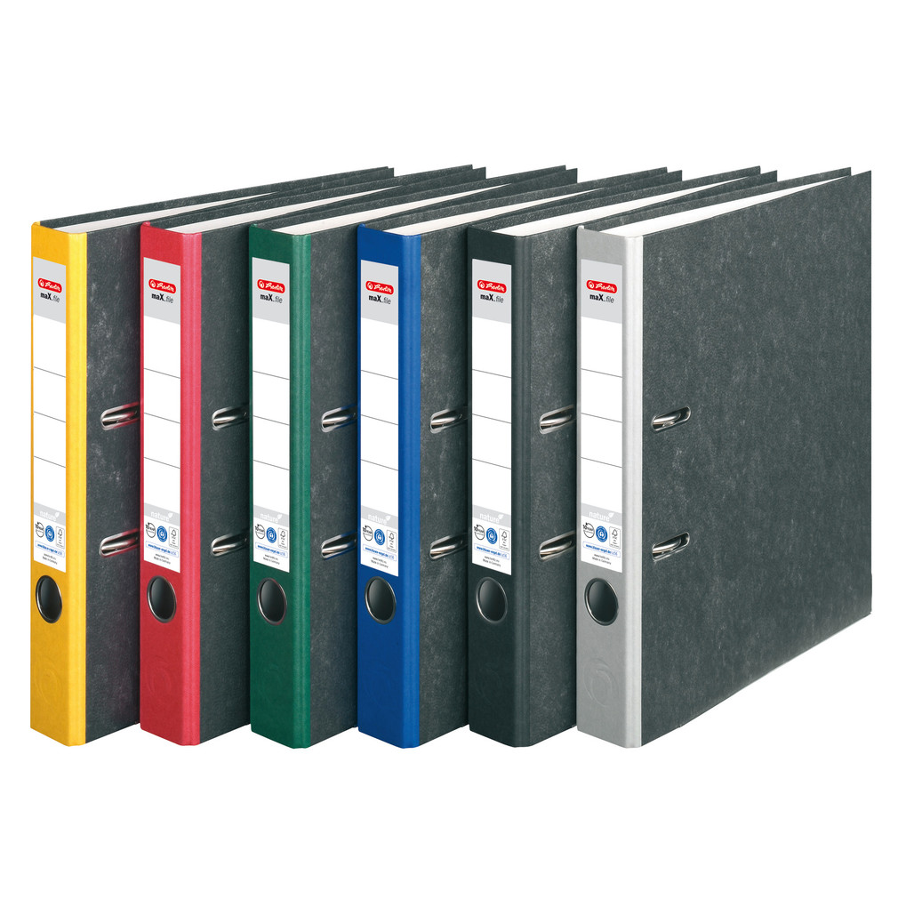 Weitere Ansicht: Herlitz Ordner maX.file nature A4 5cm schwarz