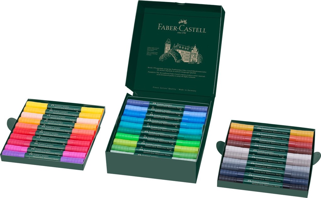 Weitere Ansicht: Faber-Castell Aquarellmarker Albrecht Dürer, 30er Set