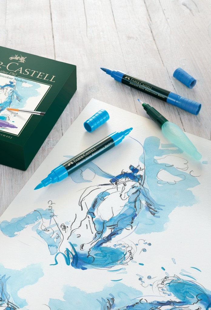 Weitere Ansicht: Faber-Castell Aquarellmarker Albrecht Dürer, 30er Set