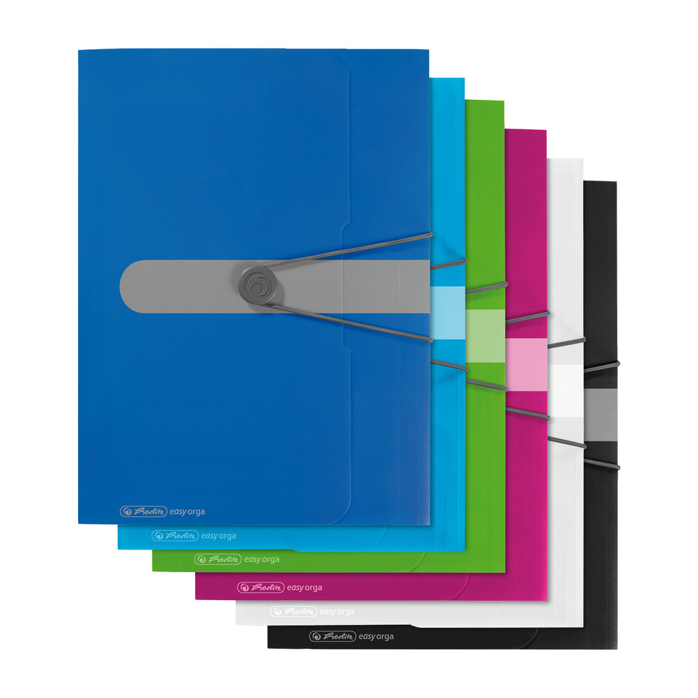 Weitere Ansicht: Herlitz Gummizugmappe PP A4, Opak Beere