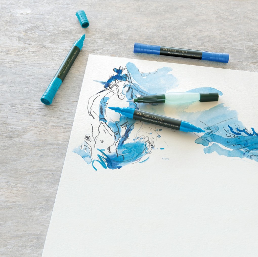 Weitere Ansicht: Faber-Castell Aquarellmarker Albrecht Dürer, 5er Set