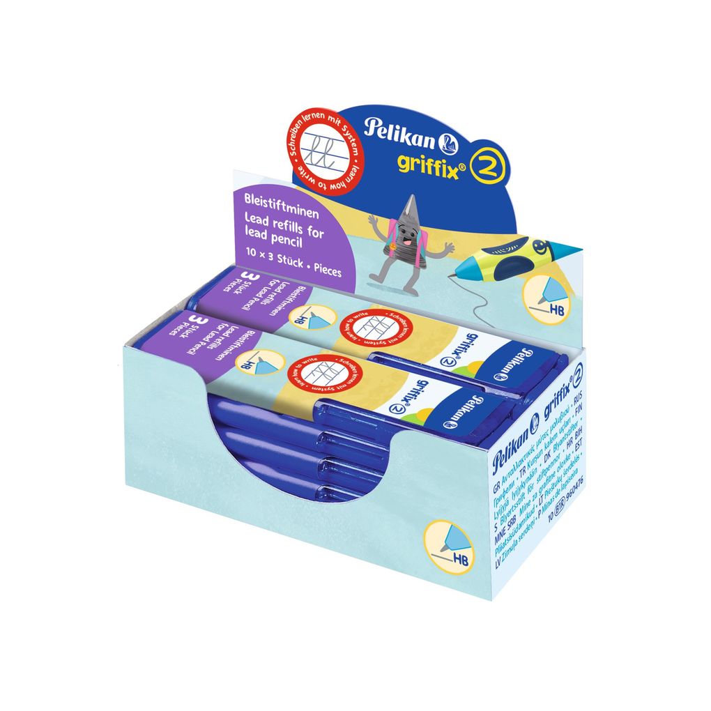 Weitere Ansicht: Pelikan Minen Griffix® für Bleistifte HB 3er Set