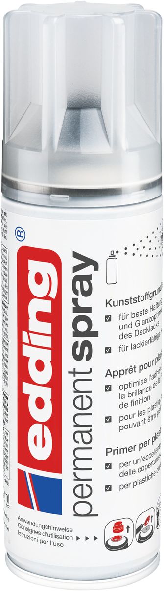 Weitere Ansicht: Edding Permament Spray Dose, Kunststoff Grundierung