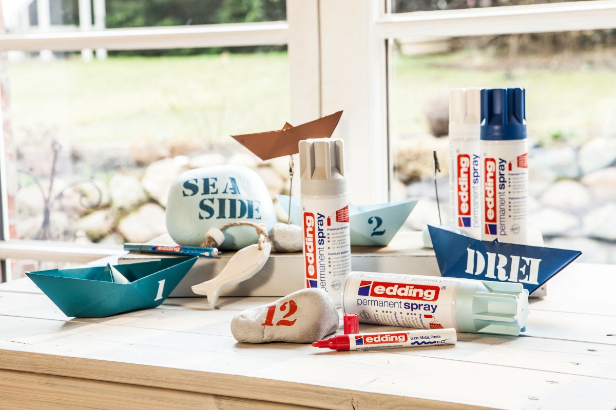Weitere Ansicht: Edding Permament Spray Dose, Kunststoff Grundierung