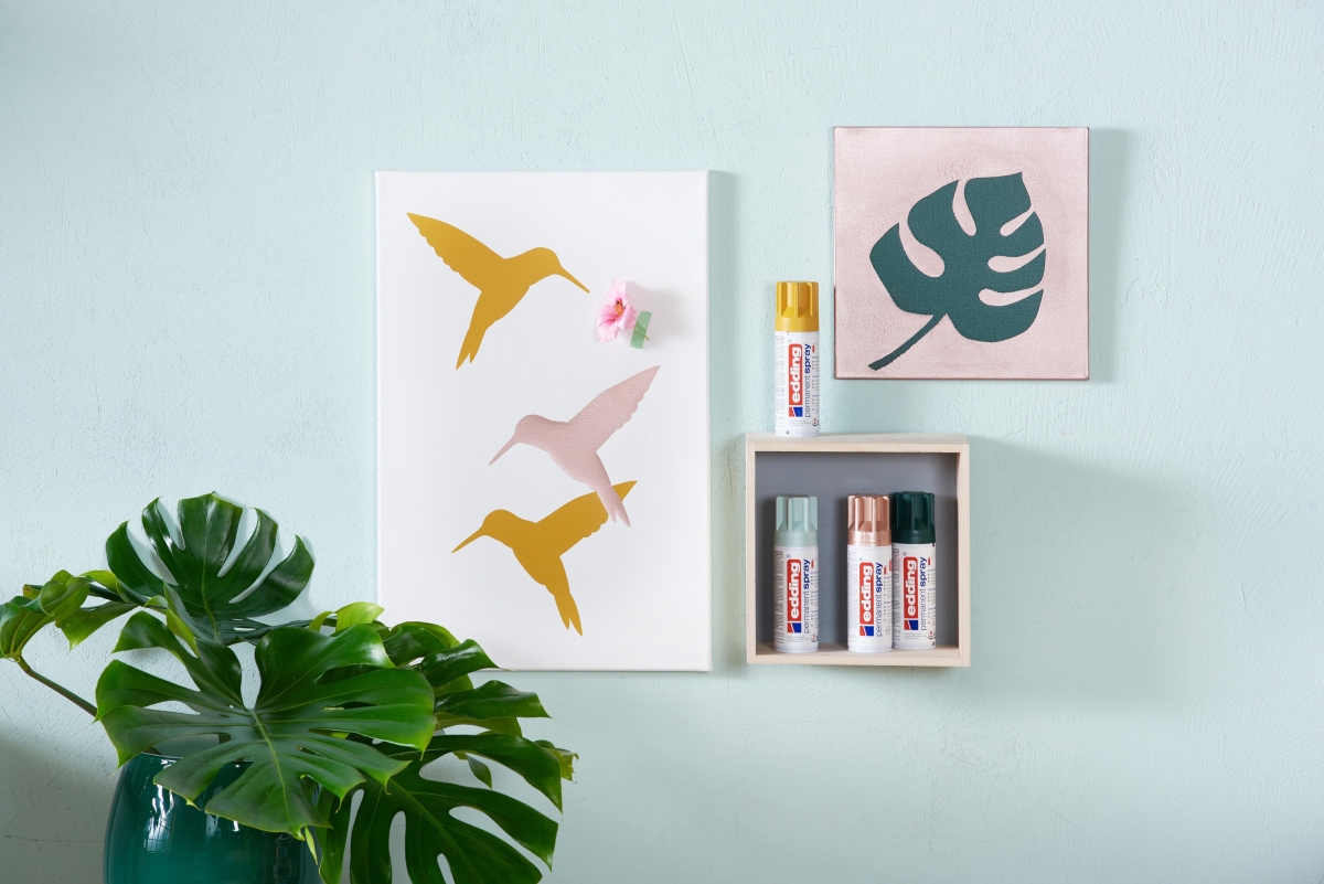 Weitere Ansicht: Edding Permament Spray Dose, Kunststoff Grundierung