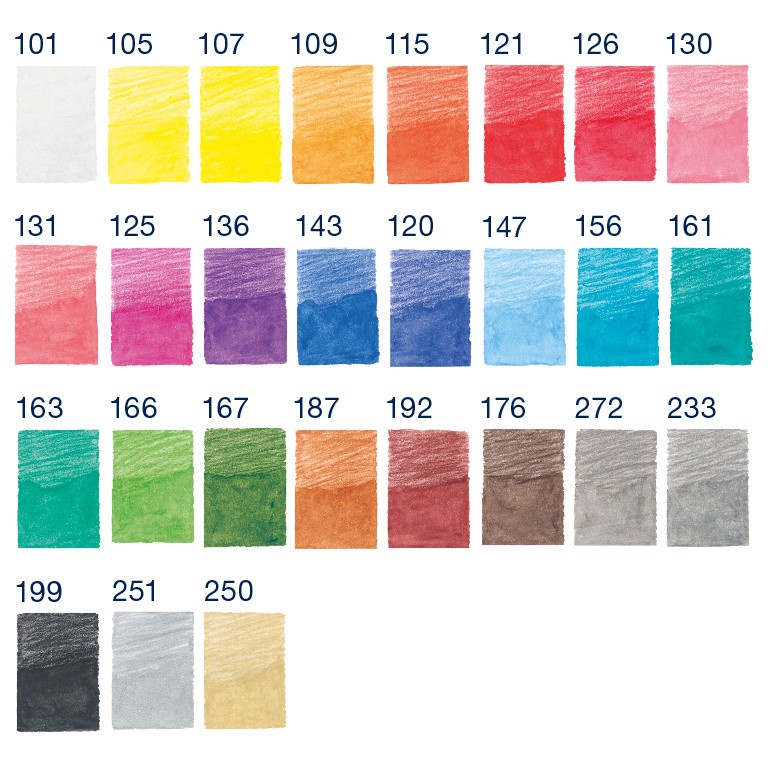 Weitere Ansicht: Faber-Castell Aquarellstifte Goldfaber Aqua, 27er Set Stifterolle