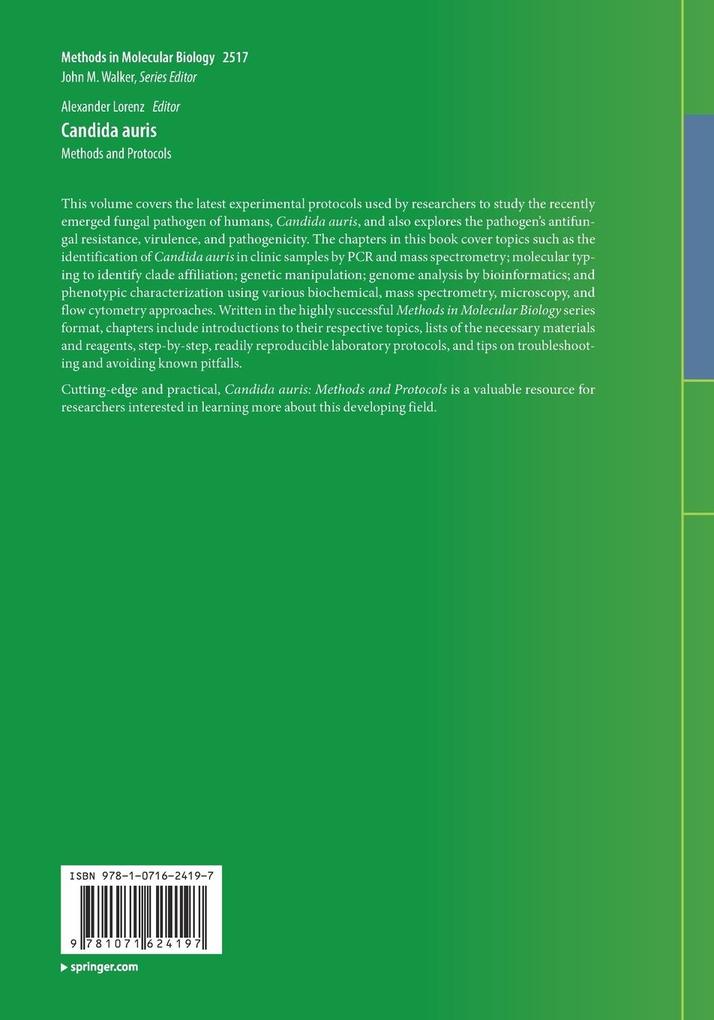 Weitere Ansicht: Candida auris