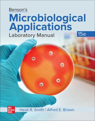Produktbild: Benson's Microbiological Applications Laboratory Manual | Heidi Smith, Alfred E Brown