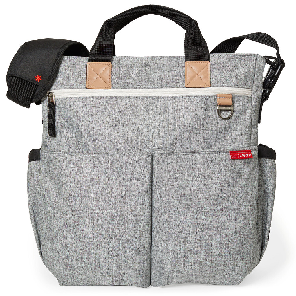 Produktbild: Skip Hop - Tasche Duo Signature - graumeliert