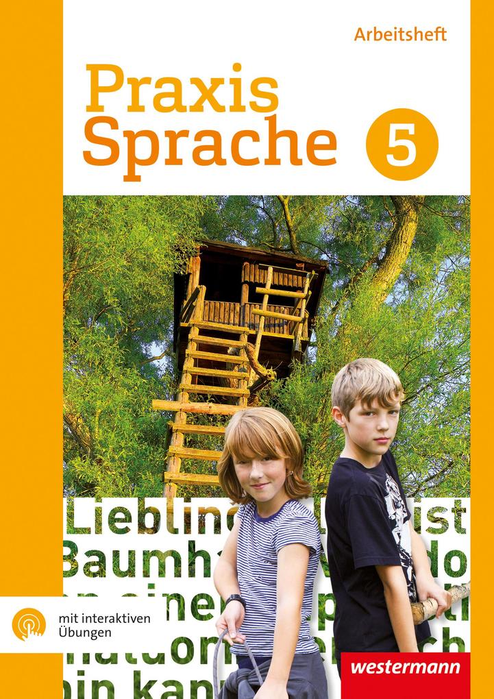 Produktbild: Praxis Sprache 5. Arbeitsheft mit interaktiven Übungen. Gesamtschule | Regina Nußbaum, Ursula Sassen
