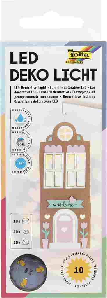 Produktbild: Folia Deko-Licht LED, 10 Stück