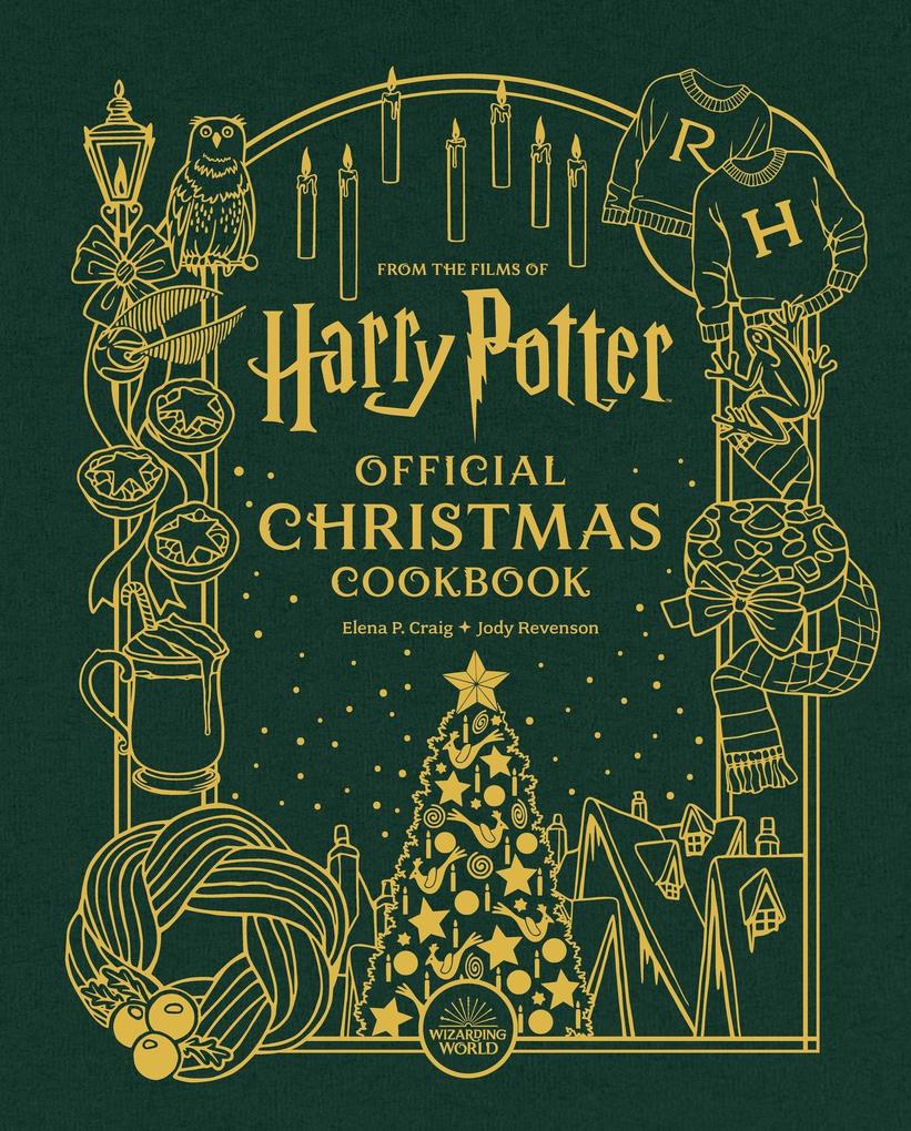 Produktbild: Harry Potter: Official Christmas Cookbook | Elena P. Craig, Jody Revenson