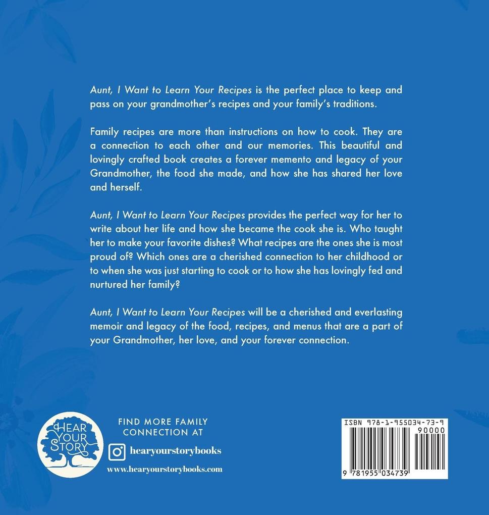 Weitere Ansicht: Aunt, I Want to Learn Your Recipes | Jeffrey Mason, Hear Your Story