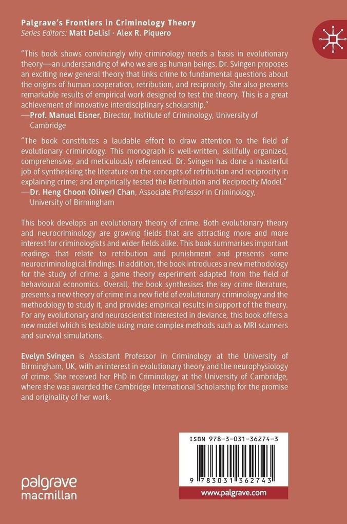 Weitere Ansicht: Evolutionary Criminology and Cooperation | Evelyn Svingen