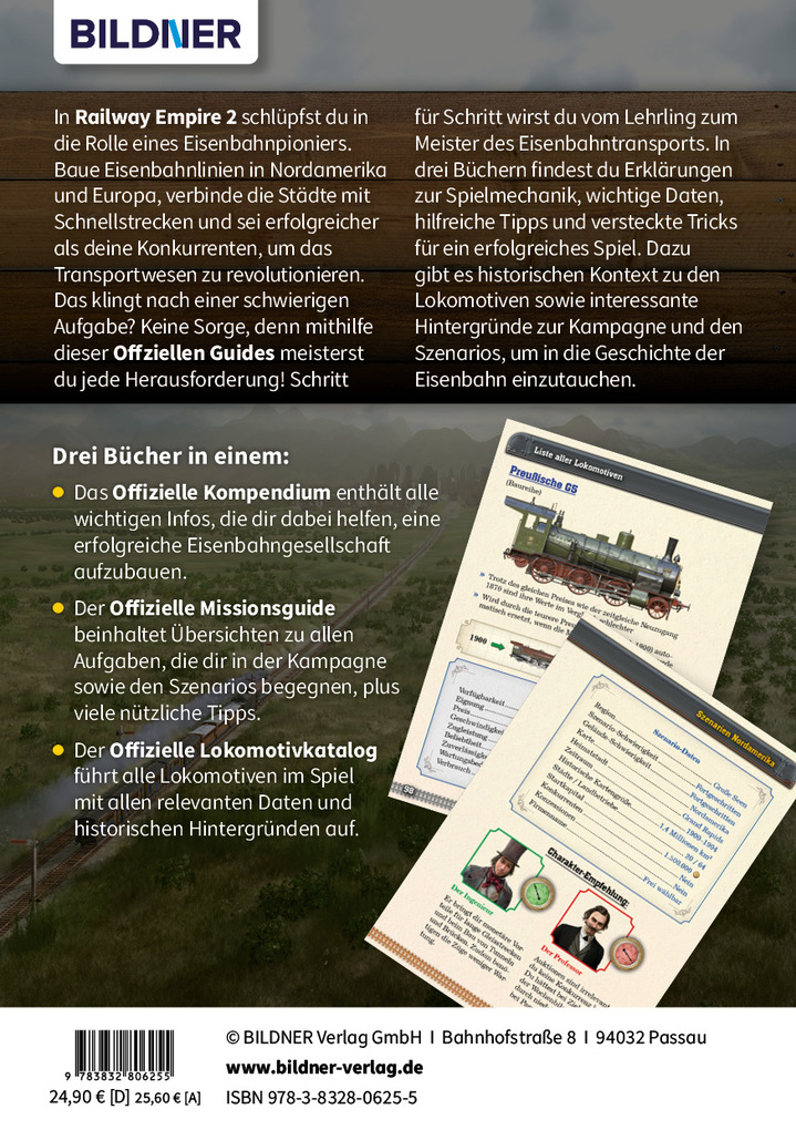 Weitere Ansicht: Railway Empire 2: Die Offiziellen Guides | Andreas Zintzsch, Aaron Kübler, Bettina Pflugbeil, Anne-Sophie Hardouin, Daniel Friedrich