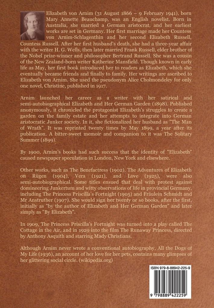 Weitere Ansicht: The Adventures of Elizabeth in Rügen | Elizabeth von Arnim