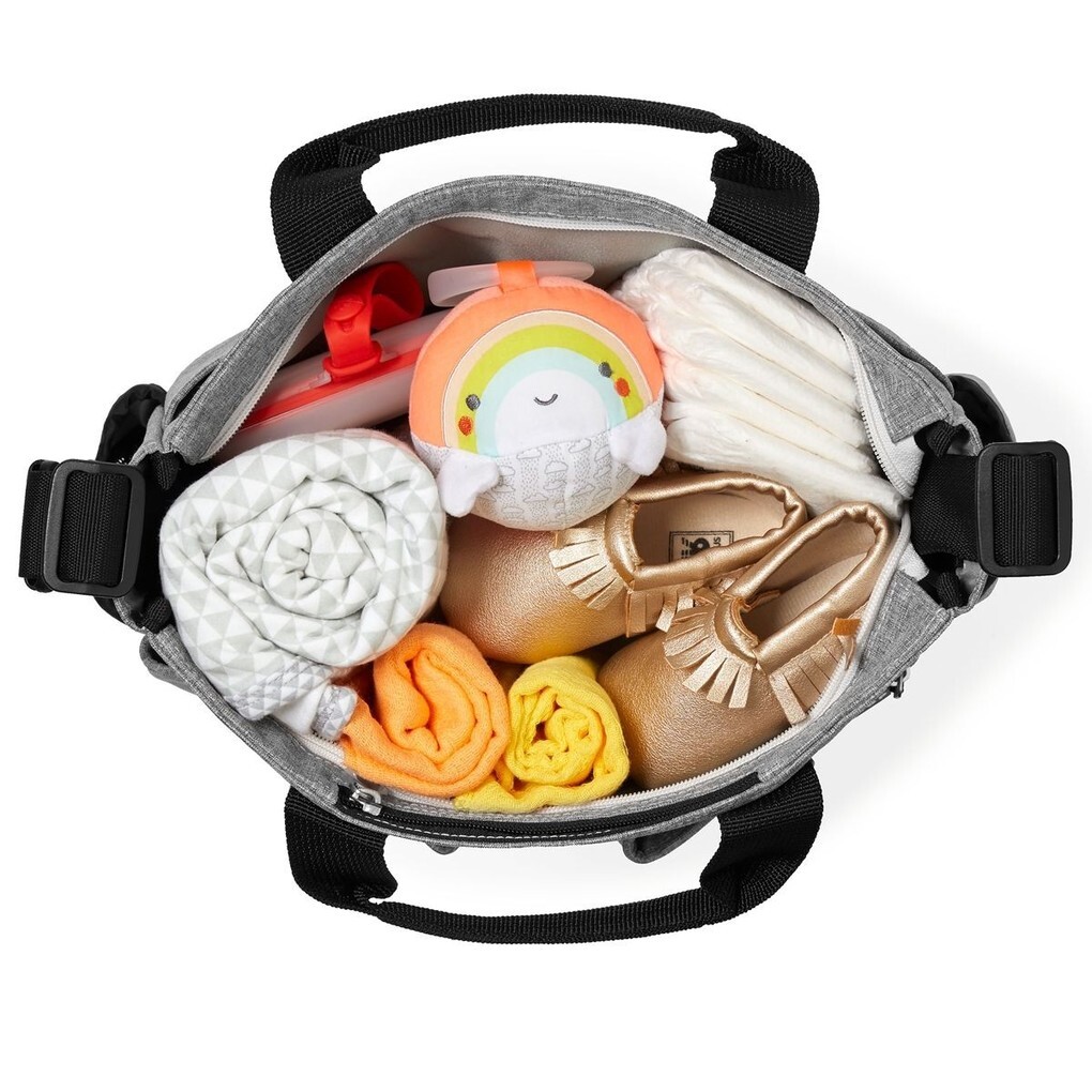 Weitere Ansicht: Skip Hop - Tasche Duo Signature - graumeliert