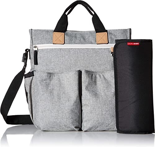 Weitere Ansicht: Skip Hop - Tasche Duo Signature - graumeliert