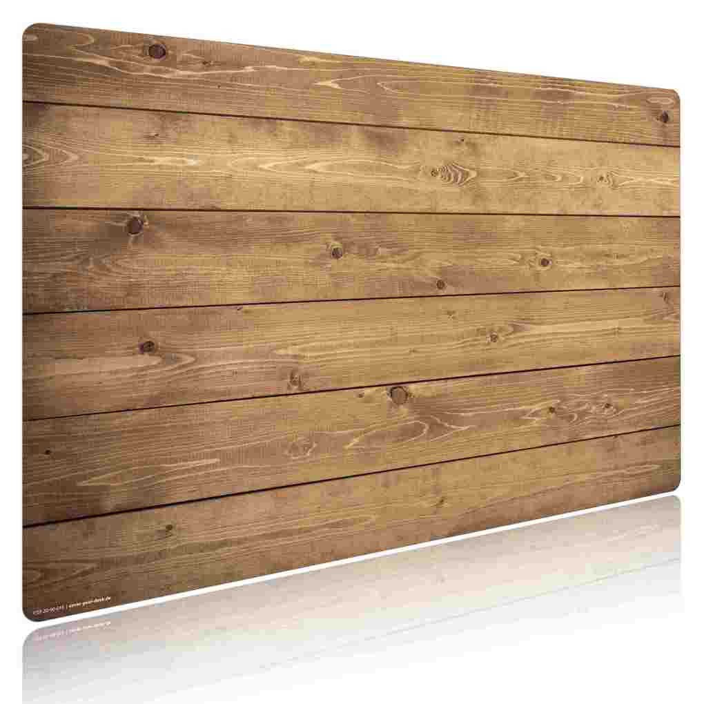 Weitere Ansicht: Cover-your-desk Schreibtischunterlage für Kinder und Erwachsene Holz, aus hochwertigem Vinyl , 60 x 40 cm