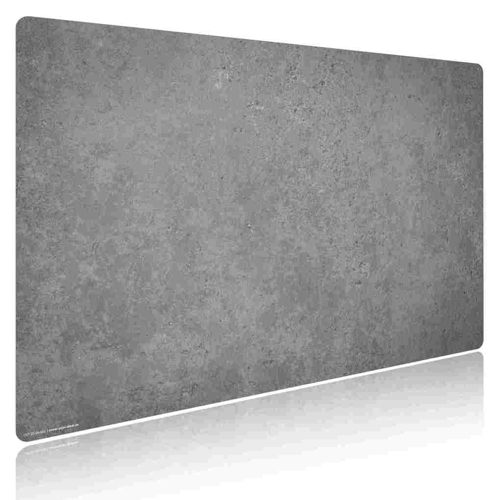 Weitere Ansicht: Cover-your-desk Schreibtischunterlage für Kinder und Erwachsene Betonoptik dunkel, aus hochwertigem Vinyl , 60 x 40 cm