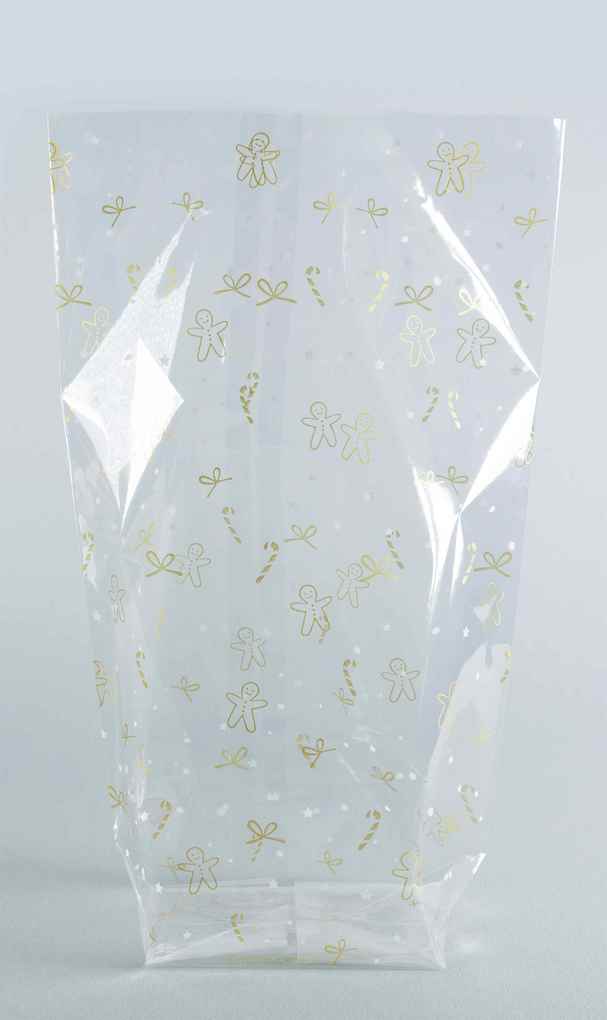 Weitere Ansicht: Folia Bio Zellglasbeutel M "Weihnachten", 115x190mm, 10 Stück