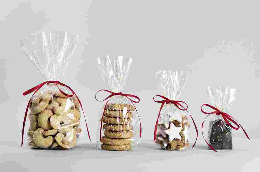 Weitere Ansicht: Folia Bio Zellglasbeutel M "Weihnachten", 115x190mm, 10 Stück